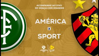 AO VIVO E COM IMAGENS AMÉRICA X SPORT  PERNAMBUCANO SUB17  FINAL  JOGO ÚNICO [upl. by Ynaffik656]