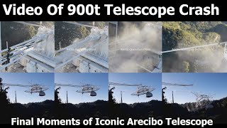 Analyzing Video Footage Of Collapse of Massive Arecibo Telescope [upl. by Budwig1]