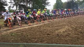 Depart National B Motocross Hermonville [upl. by Harak]