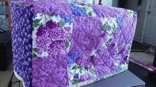 Quilting Tutorial Sewing Machine Cover PART 2 Video 116 [upl. by Solis]