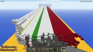 Minecraft HMHS Britannic Wreck overview [upl. by Pebrook]