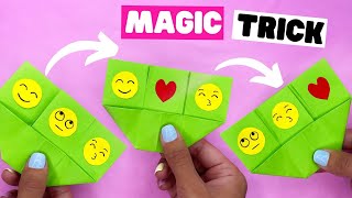 FUN origami MAGIC TRICK DIY paper trick [upl. by Nairb560]