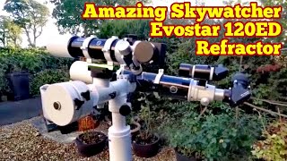 Amazing Skywatcher Evostar 120ED DS Pro 120 Apochromatic Refractor Telescope [upl. by Medarda]