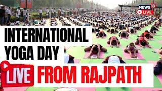 International Yoga Day LIVE  Yoga Enthusiasts Gather To Mark International Yoga Day  N18L [upl. by Alexa]