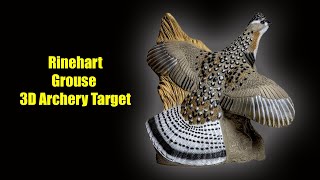 Rinehart Grouse 3D Archery Target [upl. by Nidnerb]