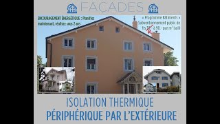 Isolation périphérique des façades  votre maison région Nyon Morges et Genève  experts rénovation [upl. by Marna]