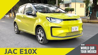 JAC E10X 2024  Uno de los autos eléctricos más económicos de México [upl. by Anavrin]