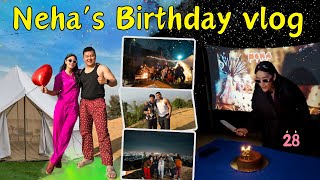 Nehas 28th birthday celebration vlog [upl. by Wahs]