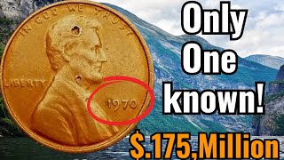 ONLY ONE KNOWN quotONE CENT 1970 UNITED STATES COIN How to know if your dollar bill is worth money [upl. by Ahsile]