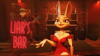 Bunny wins big game  Liars Bar [upl. by Zoara]