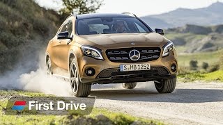 Mercedes GLA 2017 first drive review [upl. by Jordanson]