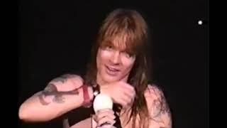 axl rose stage rapsrants [upl. by Auos]