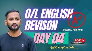 OL English Revision Class  Day 04  Priyaneth Sandeepa [upl. by Alfie]