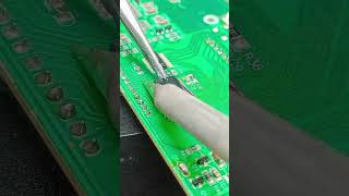 😱 Amazing desoldering Skills  How to solder like a prohow to solder with a soldering iron shorts [upl. by Iggep]