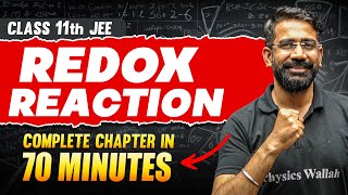 REDOX REACTION in 70 Minutes  Full Chapter Revision  Class 11th JEE [upl. by Dempstor368]