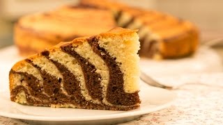 Zebrakuchen Marmorkuchen mal anders [upl. by Enialedam198]