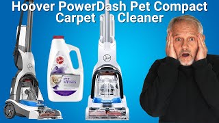 Hoover PowerDash Pet Compact Carpet Cleaner How to Use [upl. by Baldridge]