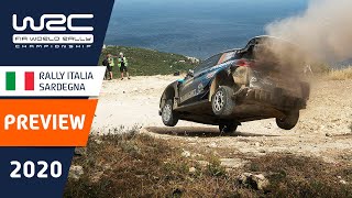 WRC  Rally Italia Sardegna 2020 PREVIEW Clip [upl. by Eatnwahs]