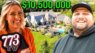 Exploring The Most Expensive Mansion In Chicago Suburb [upl. by Megen]