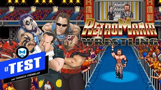 TEST du jeu RetroMania Wrestling  PS4 Xbox One Switch PC [upl. by Angelina]