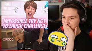 DANCER REACTS TO BTS TRY NOT TO LAUGH CHALLENGE affectaed [upl. by Disini]