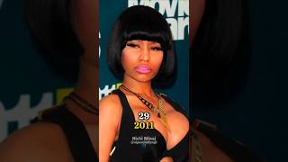 Most Extravagant Evolution of Nicki Minaj⚡nickiminaj rapper shorts [upl. by Atirehs]