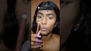 A quick lil lip tutorial for all you gorgeous girlies 💗 baddie makeup tutorial lipstick viral [upl. by Campball]