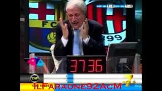 Tiziano Crudeli reaction on Niangs miss vs Barcelona [upl. by Latashia]