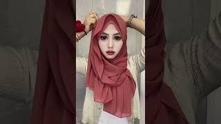 Stylish Hijab 🥰  Unique And Beautiful Hijab Styles shorts beautyframe hijabtutorial ytshorts [upl. by Nifled822]