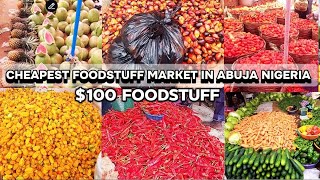 CURRENT PRICE OF FOODSTUFF IN ABUJA NIGERIA IN NOVEMBER 2024 l PRODUCTIVE VLOG I GOATMEAT PEPPERSOUP [upl. by Arda]