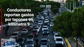 Conductores reportan gastos por tapones en kilómetro 9 [upl. by Hoxie]