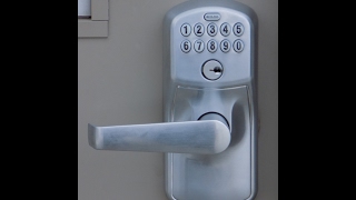 Schlage Keyless Lock Program [upl. by Anerok749]