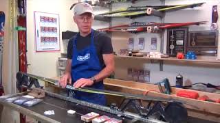 Cold Snow Waxing Nordic Skis [upl. by Holt]