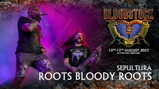 SEPULTURA  Roots Bloody Roots  Bloodstock 2023 [upl. by Cordalia]