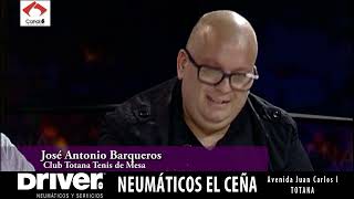 Entrevista Vicente Carreño Domingo Méndez y José Antonio Barqueros Club Totana Tenis de Mesa [upl. by Sagerman]