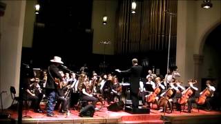 Dave Stamey quotThe Vaquero Songquot with the Grinnell Symphony Orchestra [upl. by Jacie]