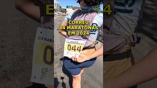 44 maratonas em 2024 maniadecorrida maratonadepoa maratonadeportoalegre maratona [upl. by Haeel]