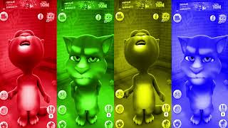 Talking Tom 2 Funny Colors  Cartoon Funny  Mobile Game play [upl. by Eciral296]