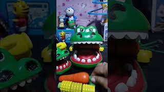 CROCODILE DENTIST TOY trending viral shortfeed toy asmr [upl. by Rodgers]