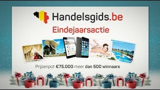 Hoe kan je deelnemen aan de eindejaarsactie van Handelsgidsbe [upl. by Sydel897]