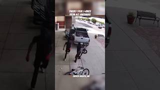 Thieves steal EBikes from Ace Hardware store in broad daylight [upl. by Qahsi884]