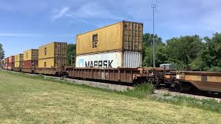 Berea Ohio June 15th stack train [upl. by Sakovich]