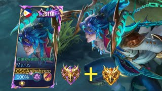 GAMEPLAY❗REVIEW SKIN MARTIS STARLIGHT  MOBILE LEGENDS [upl. by Ymma]