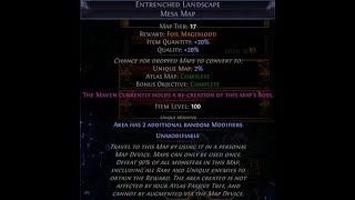 Path of Exile Affliction league 323 Hardest valdos mesa for mageblood ever [upl. by Eico747]