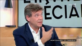 Montebourg le candidat  C à vous  31082016 [upl. by Ever111]