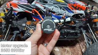 Motor upgrade LAEGENDARY Thunder  goolrc 3650 3900kv [upl. by Tierney]