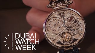 2023 Dubai Watch Week  Bovet Watches with Romain Milet Global Sales Director [upl. by Olivie498]