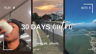 30 Days Challenge Outro  Mini Life Vlog [upl. by Teleya]