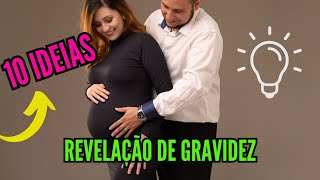 10 IDEIAS MAIS CRIATIVAS DE REVELAÇÃO DE GRAVIDEZ [upl. by Xyla921]