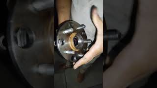 2ND WHEEL BEARING REPLACED on the 2IS 2011 Lexus IS250 [upl. by Lemej]